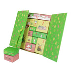 Calendario de adviento DIY personalizable – Set de cajas vacías para cuenta atrás de 24 días con diseño navideño