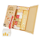 Calendario de adviento DIY personalizable – Set de cajas vacías para cuenta atrás de 24 días con diseño navideño