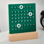 Calendario eterno de madera