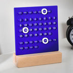 Calendario eterno de madera