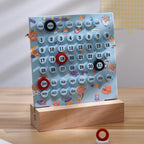 Calendario eterno de madera