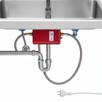 Calentador de agua eléctrico instantáneo con protección de temperatura