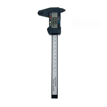 Calibre digital de fibra de carbono con pantalla LCD