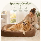 Cama ortopédica antideslizante extragrande para perros