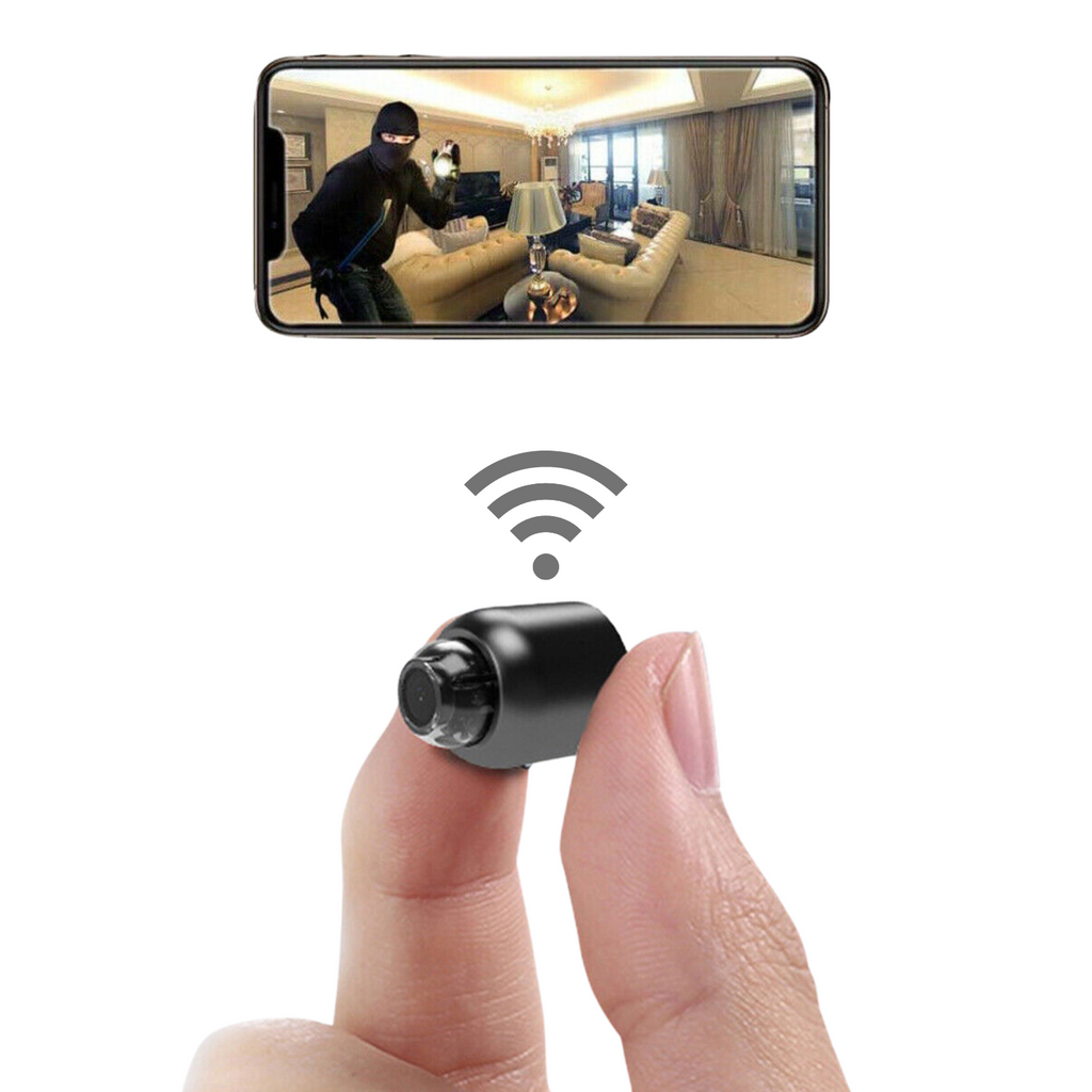 Cámara de seguridad interior mini WiFi inalámbrica