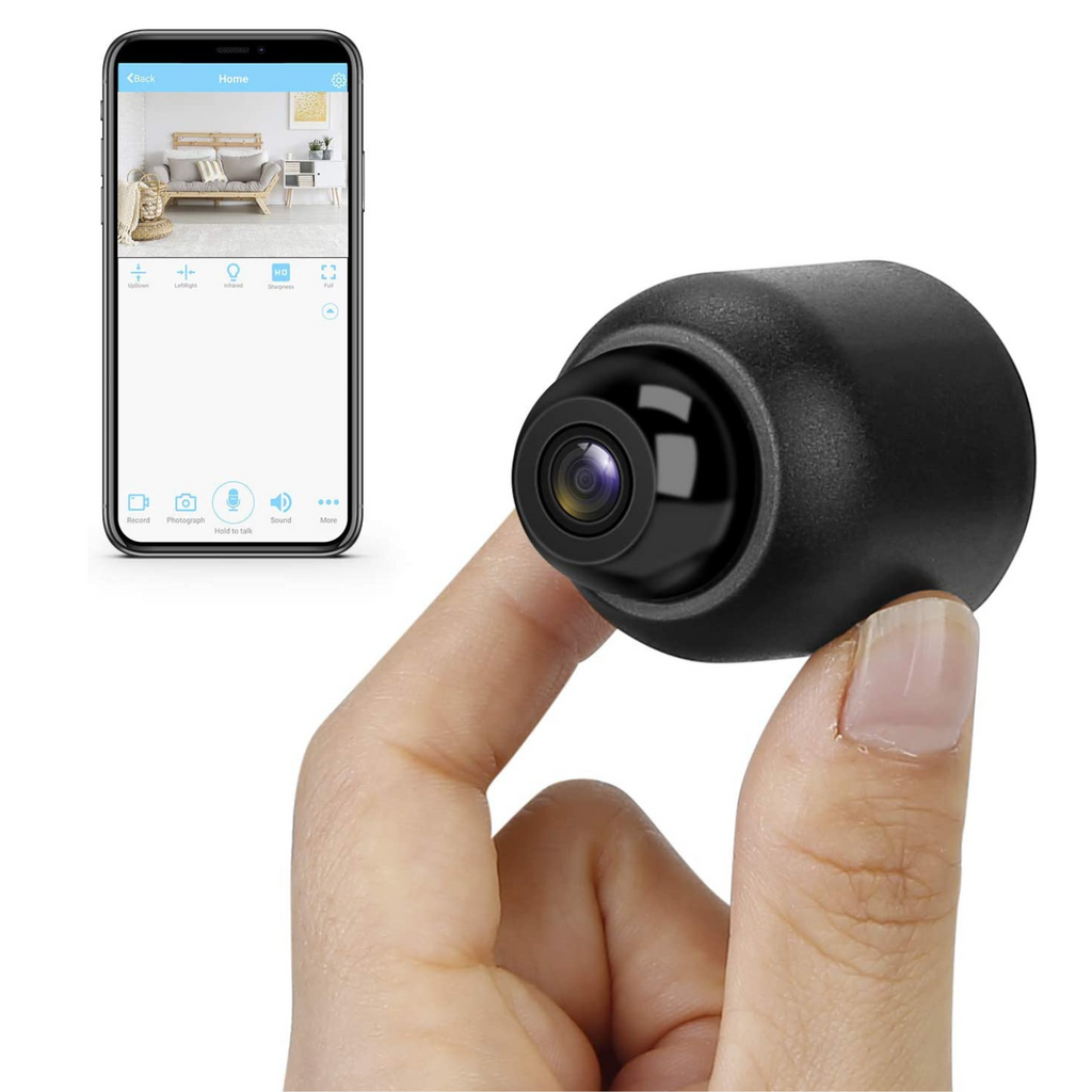 Cámara de seguridad interior mini WiFi inalámbrica