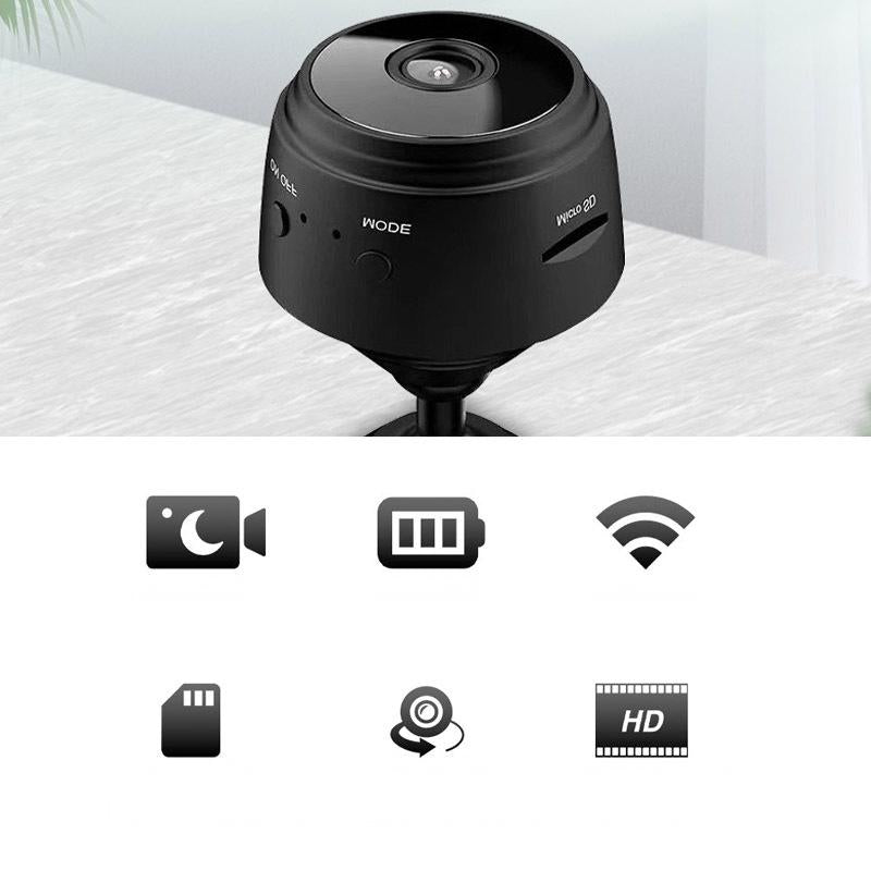 Cámara de vigilancia inteligente 1080P con visión nocturna
