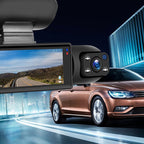 Cámara para coche con doble lente 1080p y gran angular de 170°
