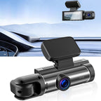 Cámara para coche con doble lente 1080p y gran angular de 170°