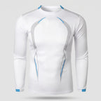 Camiseta técnica de manga larga para hombre - Capa base de secado rápido - Running y senderismo