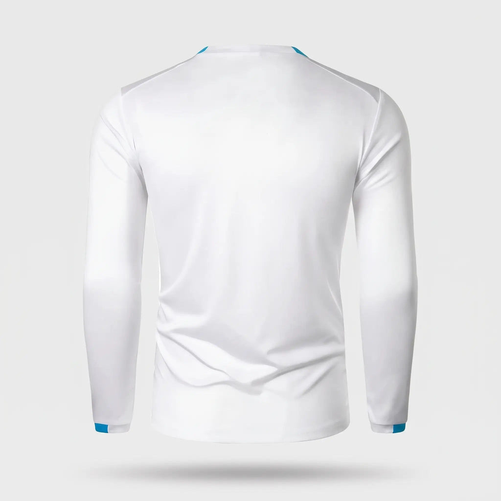 Camiseta técnica de manga larga para hombre - Capa base de secado rápido - Running y senderismo