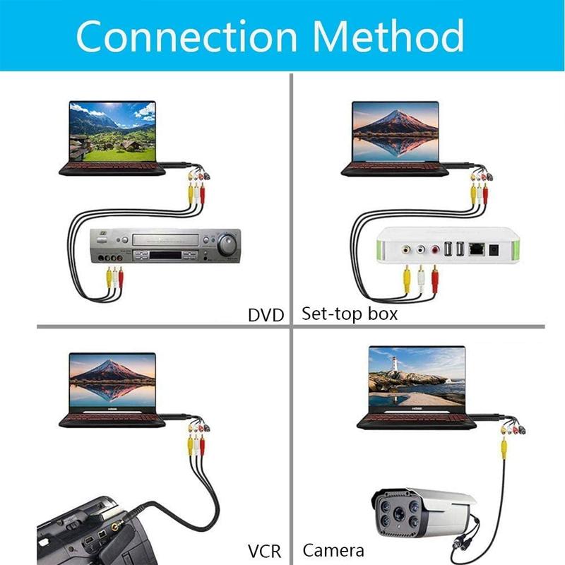 Capturadora de vídeo USB para digitalizar VHS y DVD