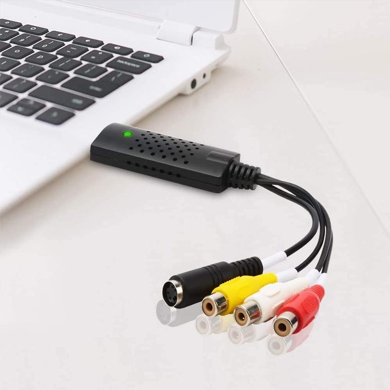 Capturadora de vídeo USB para digitalizar VHS y DVD