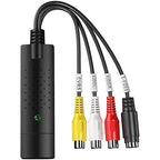 Capturadora de vídeo USB para digitalizar VHS y DVD
