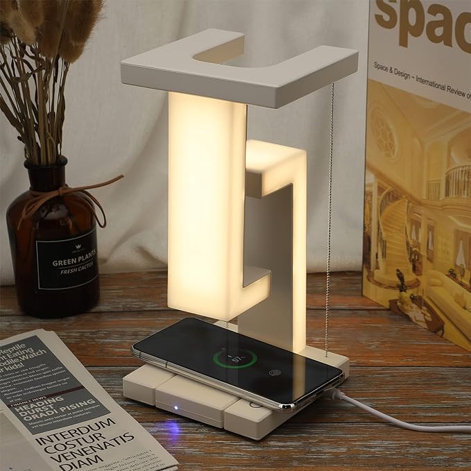 Cargador inalámbrico con lámpara levitante Aetherlight