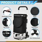 Carro de la compra plegable de 40 l