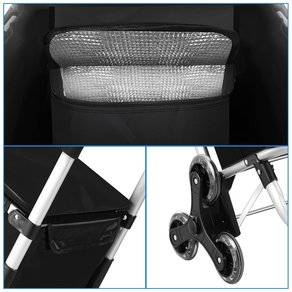 Carro de la compra plegable de 40 l