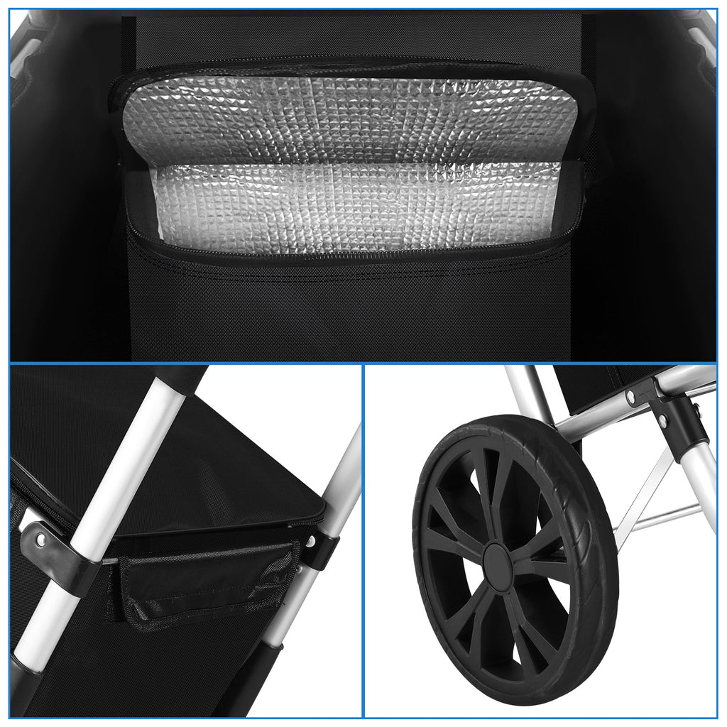 Carro de la compra plegable de 40 l