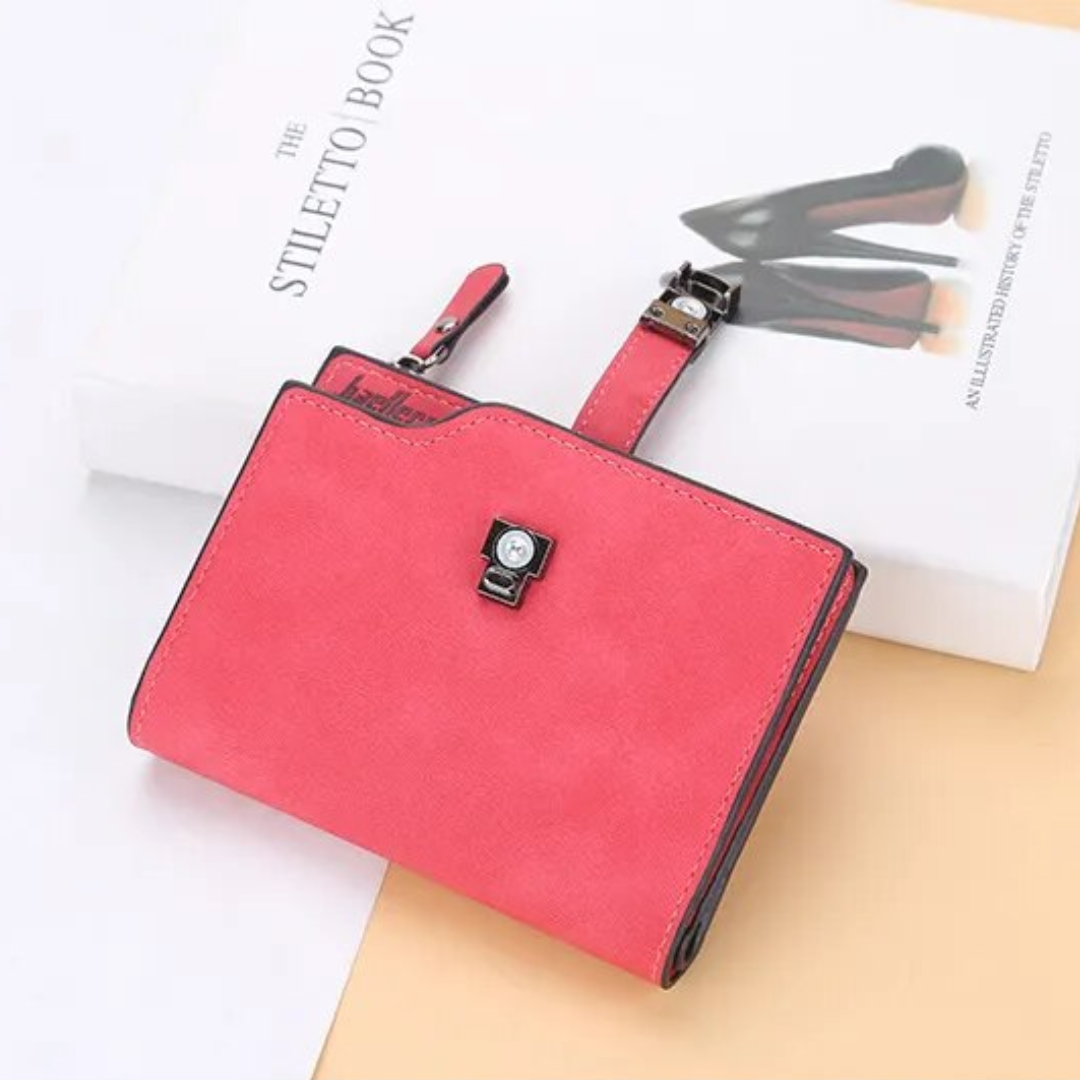 Cartera compacta con cierre magnético