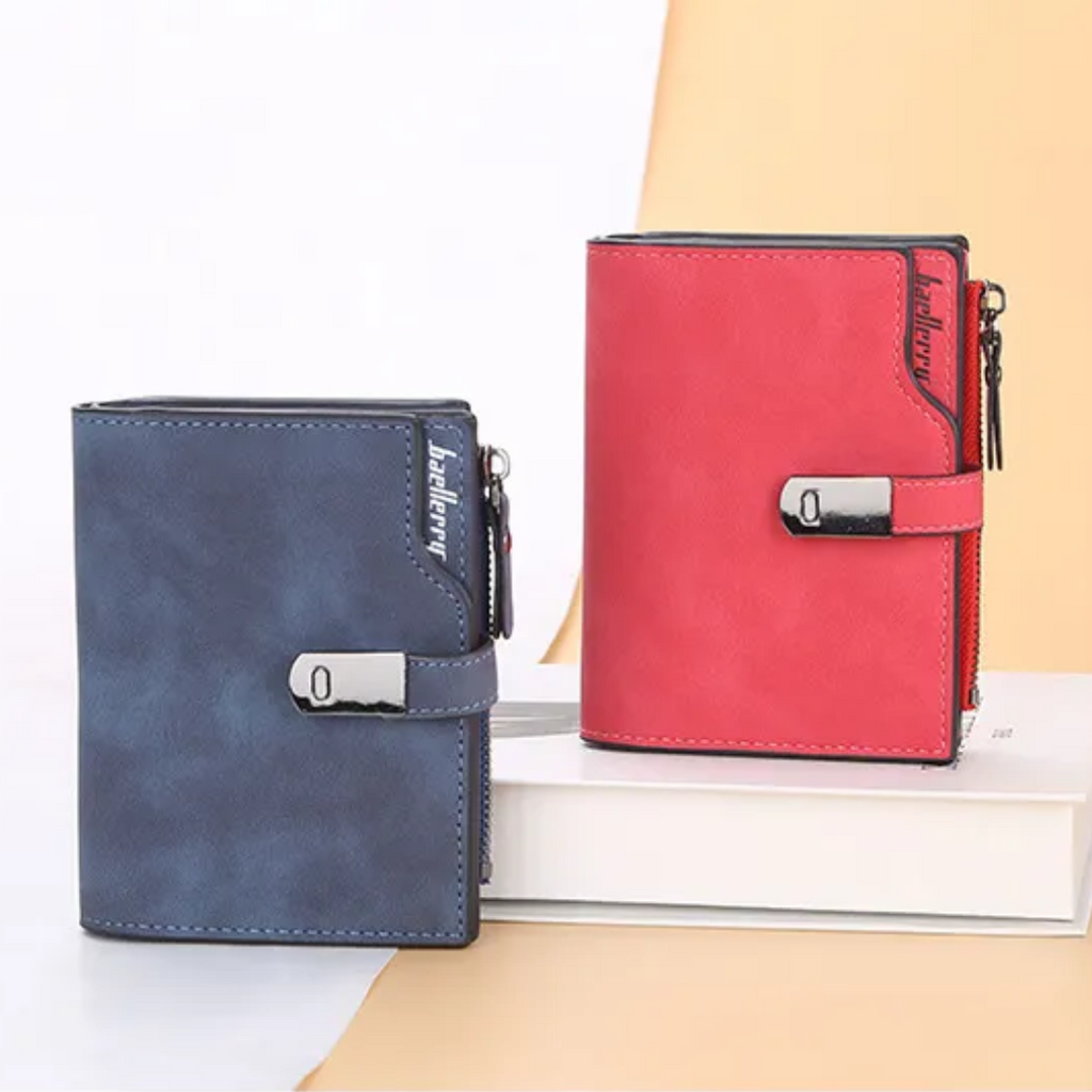 Cartera compacta con cierre magnético