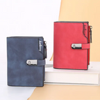 Cartera compacta con cierre magnético