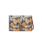 Cartera elegante con estampado floral