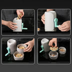 Cascanueces manual de manivela para cacahuetes y castañas