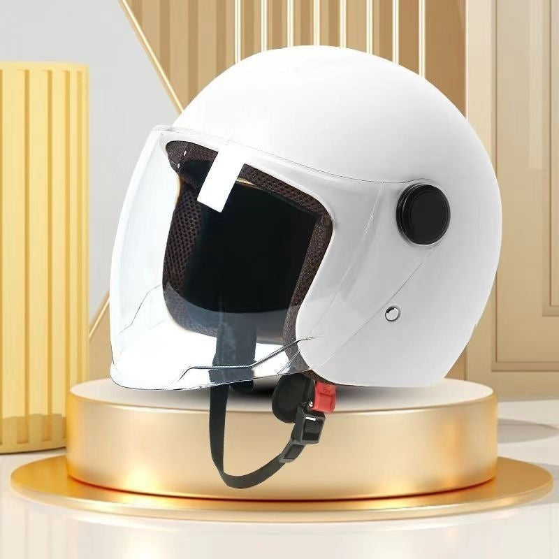 Casco de moto elegante para mujer