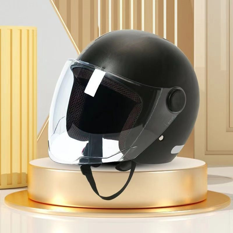 Casco de moto elegante para mujer