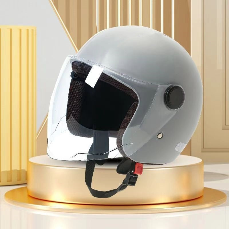 Casco de moto elegante para mujer