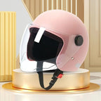 Casco de moto elegante para mujer