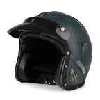Casco de moto retro Kael (abierto 3/4)