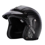 Casco de moto retro Kael (abierto 3/4)