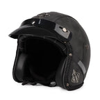 Casco de moto retro Kael (abierto 3/4)