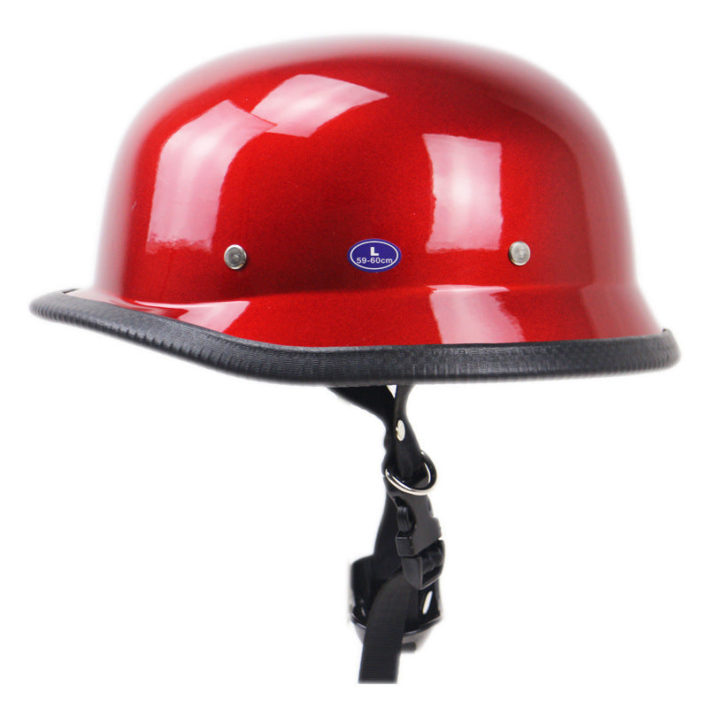 Casco de moto retro ligero