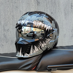 Casco Shark Drak Street Fighter