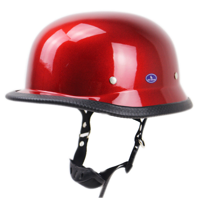 Casco vintage clásico para moto