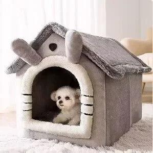 Caseta de interior CuddleNest para perros y gatos