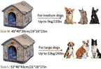 Caseta plegable para perros y gatos