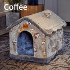 Caseta plegable para perros y gatos