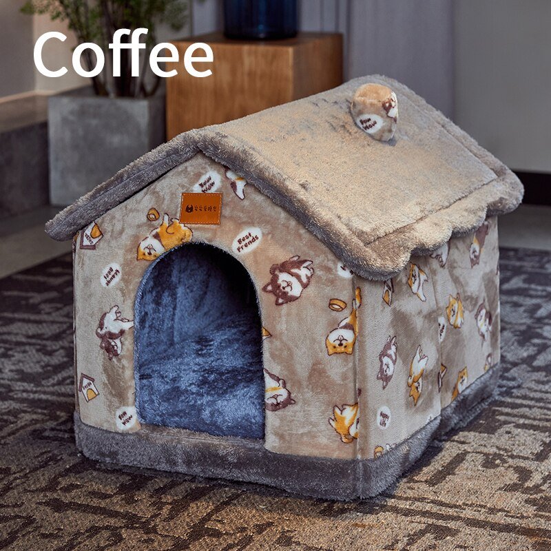 Caseta plegable para perros y gatos