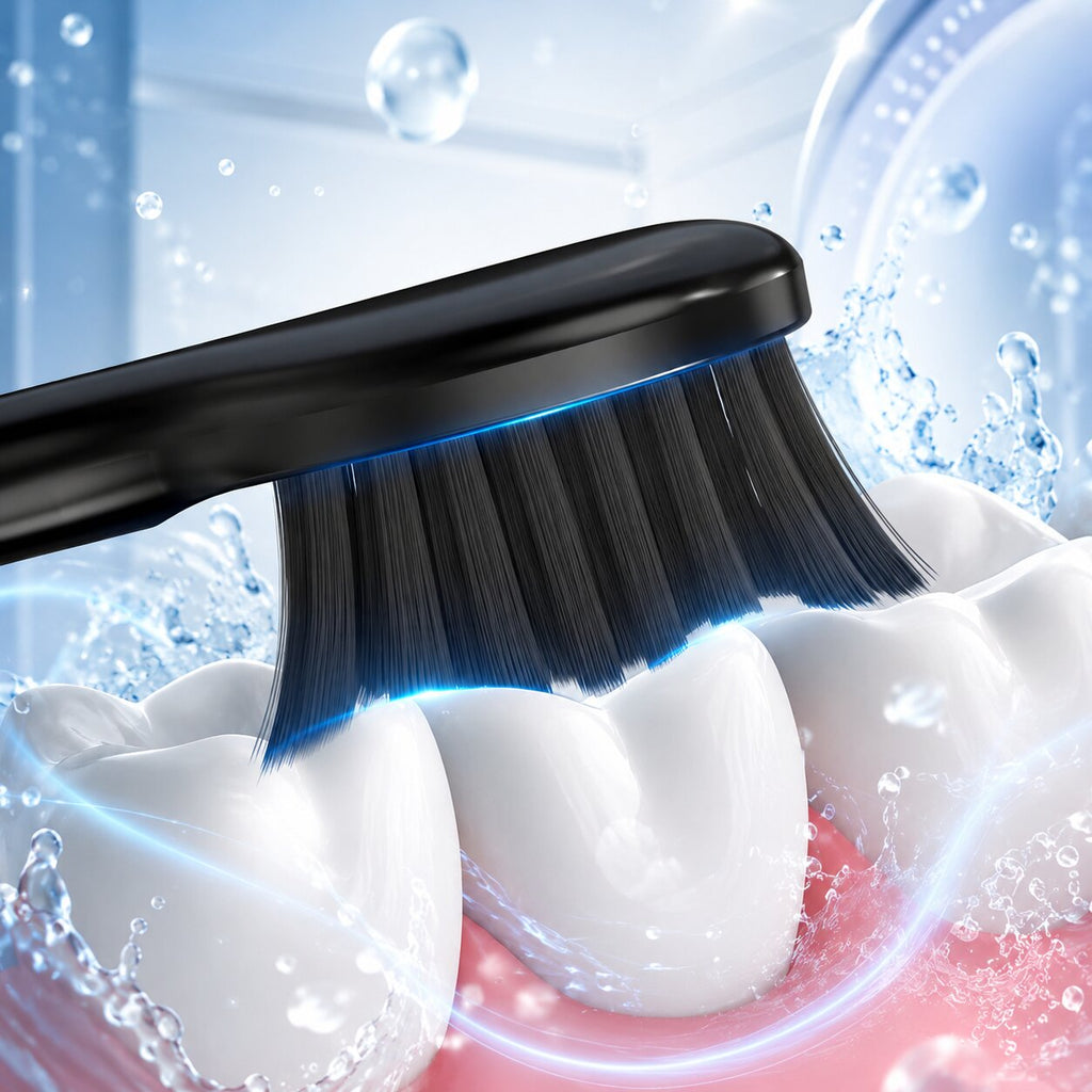 Cepillo de dientes eléctrico sónico | 5 modos de cepillado y batería recargable USB, más de 50 días de autonomía | Limpi