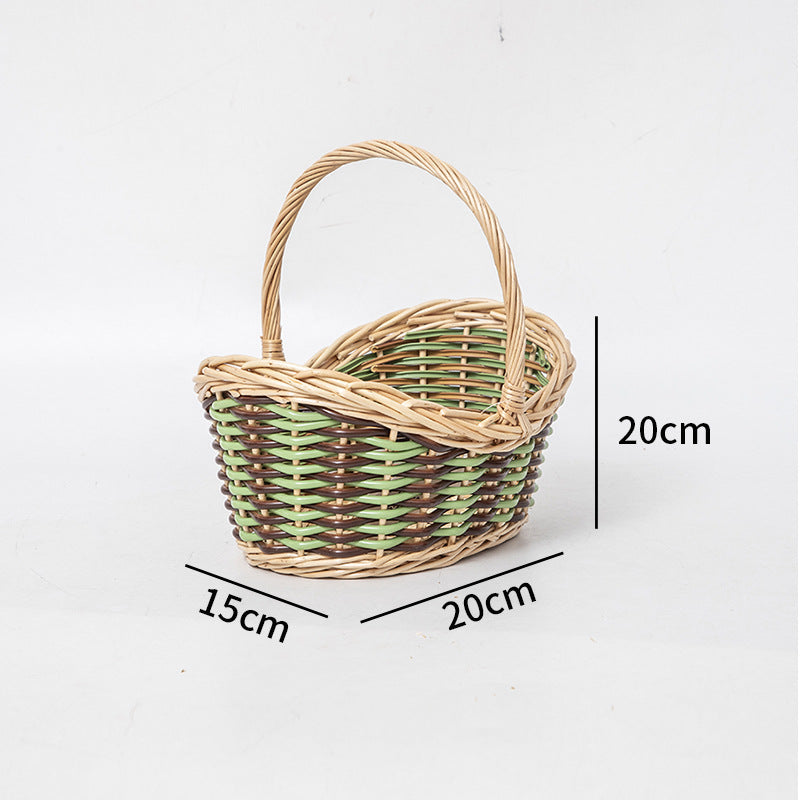 Cesta con asa ergonómica de transporte