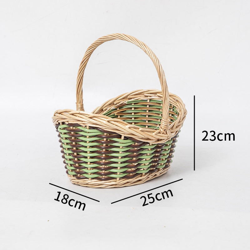 Cesta con asa ergonómica de transporte