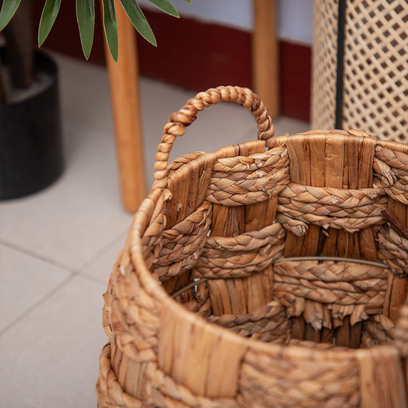 Cesta de almacenaje decorativa