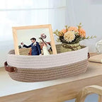 Cesta decorativa de almacenaje