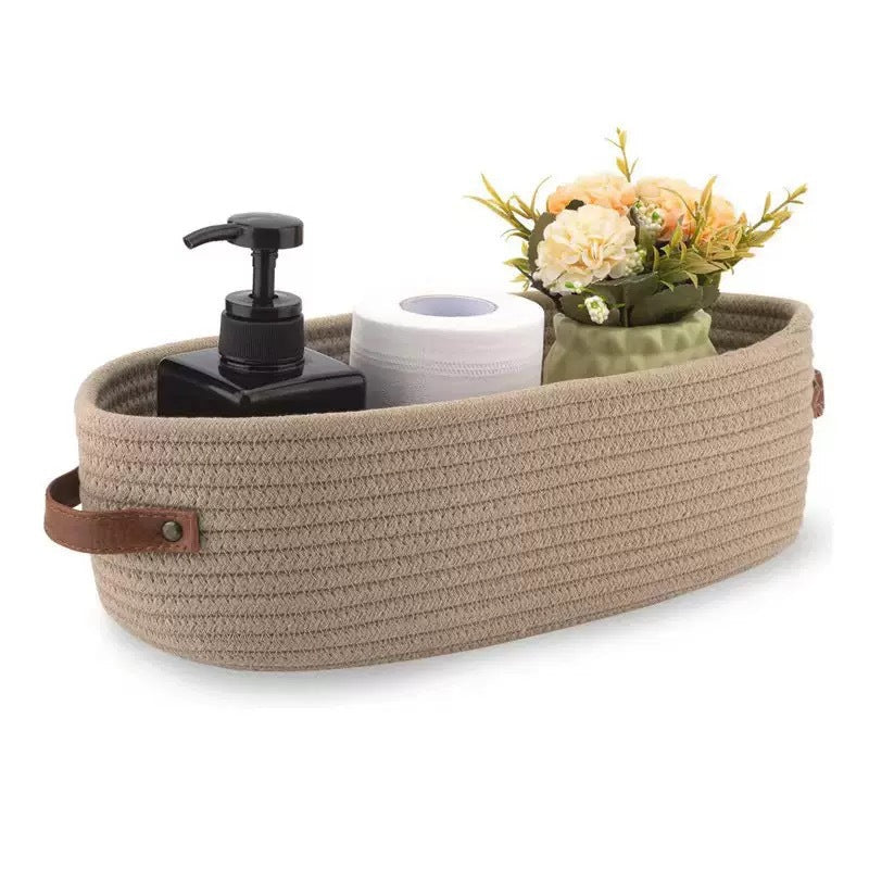 Cesta decorativa de almacenaje