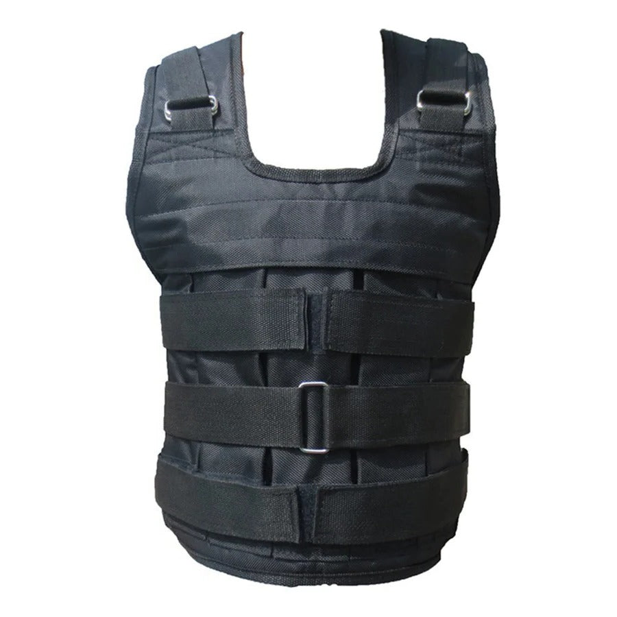Chaleco lastrado ajustable para caminar y correr