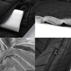 Chaleco térmico unisex con 3 niveles de calor en espalda, abdomen y cuello, alimentado por batería USB, poliéster con fo