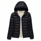 Chaqueta Acolchada de Senderismo Compresible para Mujer